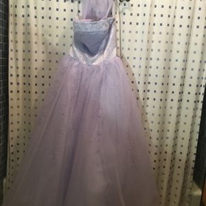 Beautiful Purple Ball Gown